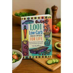 1,001 Low-Carb Recipes for Life Cookbook Sue Spitler 2004 Paperback Diet 1st Ed